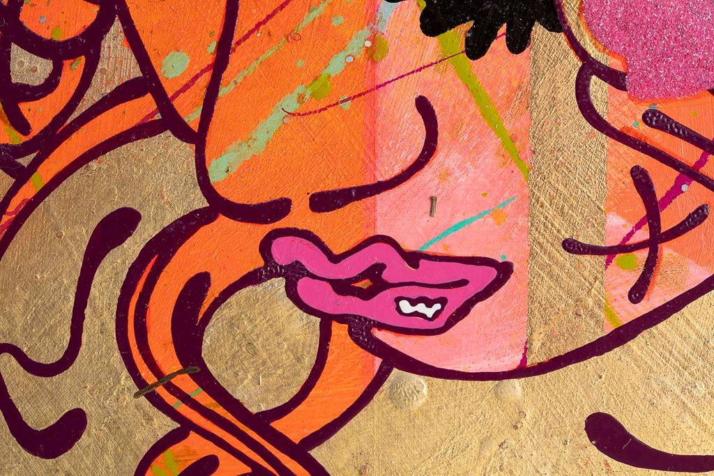 J'adore - Original Sketch by artist Louise Dear - Wyecliffe Galleries