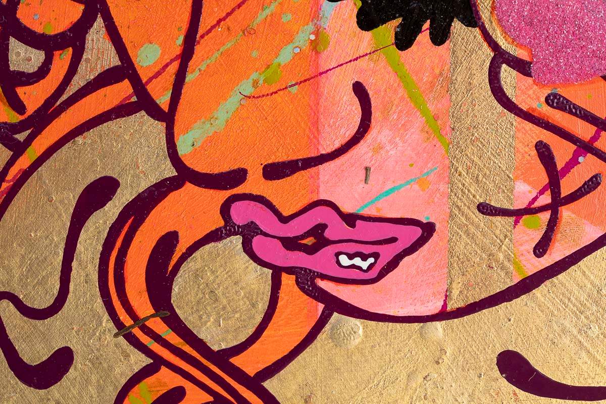 J'adore - Original Sketch by artist Louise Dear - Wyecliffe Galleries