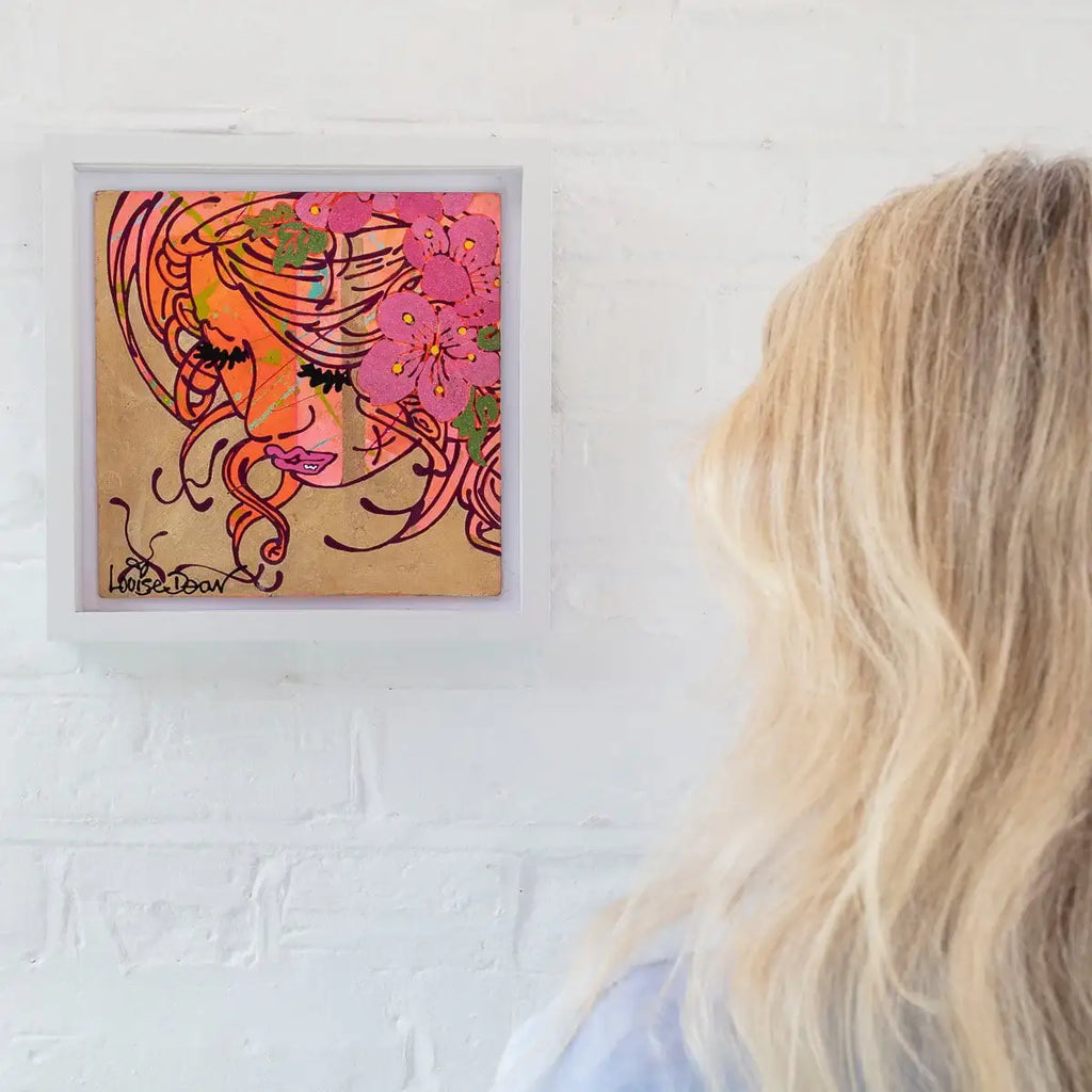 J'adore - Original Sketch by artist Louise Dear - Wyecliffe Galleries