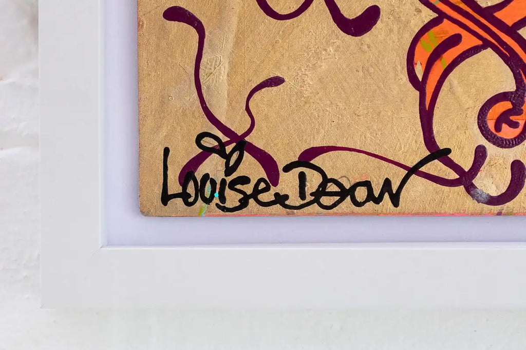 J'adore - Original Sketch by artist Louise Dear - Wyecliffe Galleries