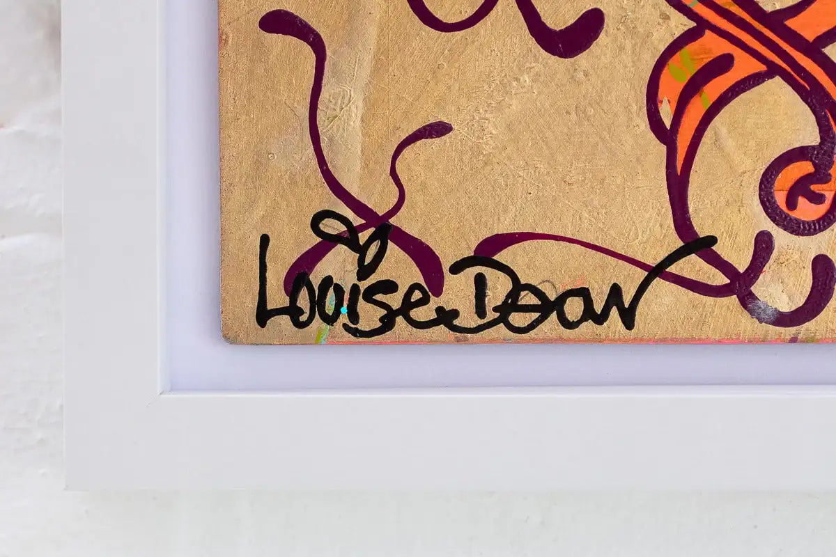 J'adore - Original Sketch by artist Louise Dear - Wyecliffe Galleries