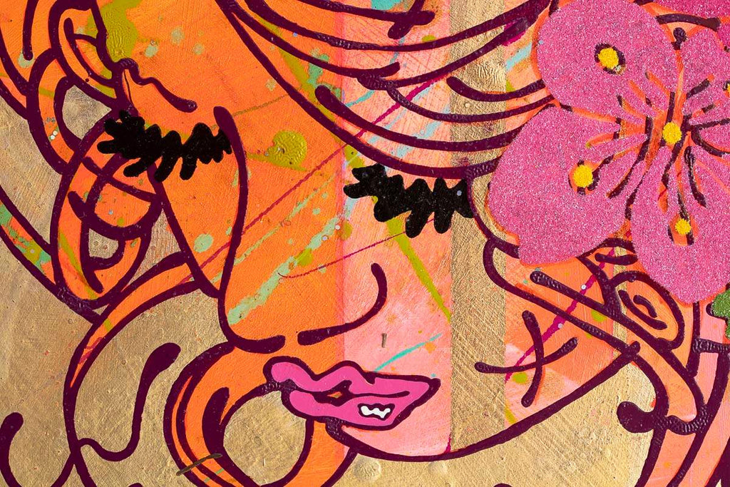 J'adore - Original Sketch by artist Louise Dear - Wyecliffe Galleries