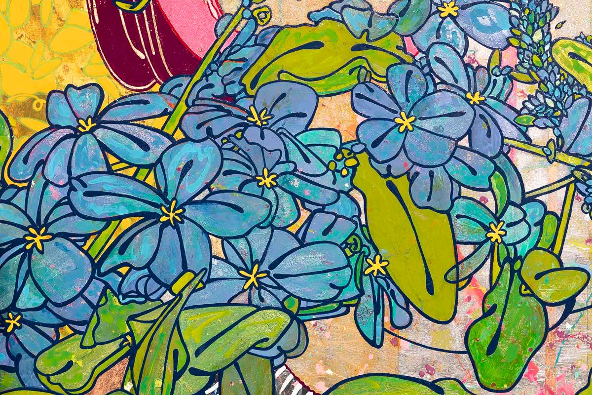 La Débutante - Original - SOLD by artist Louise Dear - Wyecliffe Galleries