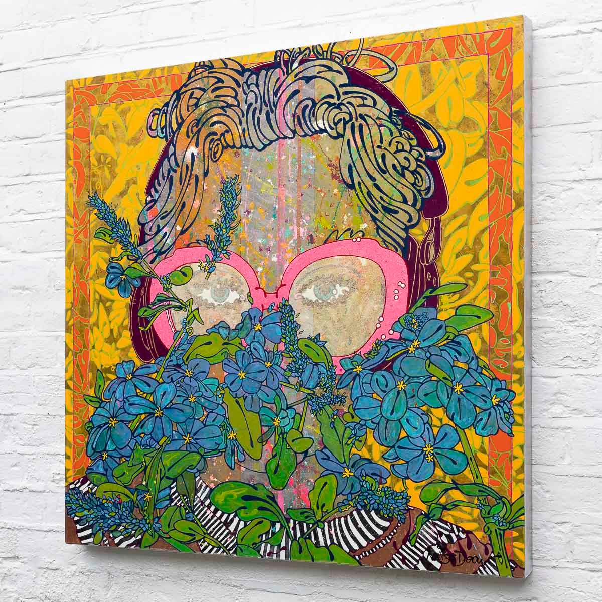 La Débutante - Original - SOLD by artist Louise Dear - Wyecliffe Galleries