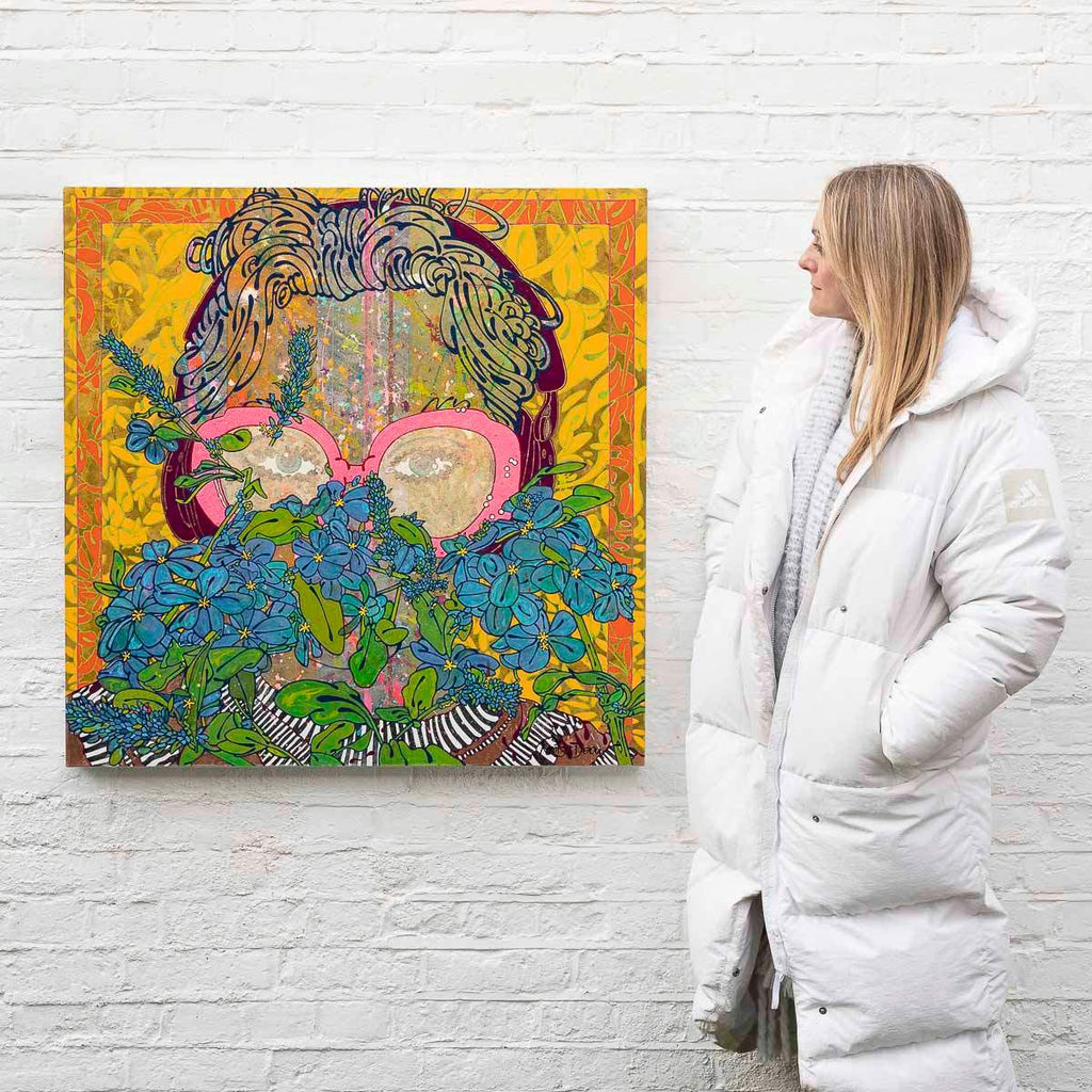 La Débutante - Original - SOLD by artist Louise Dear - Wyecliffe Galleries