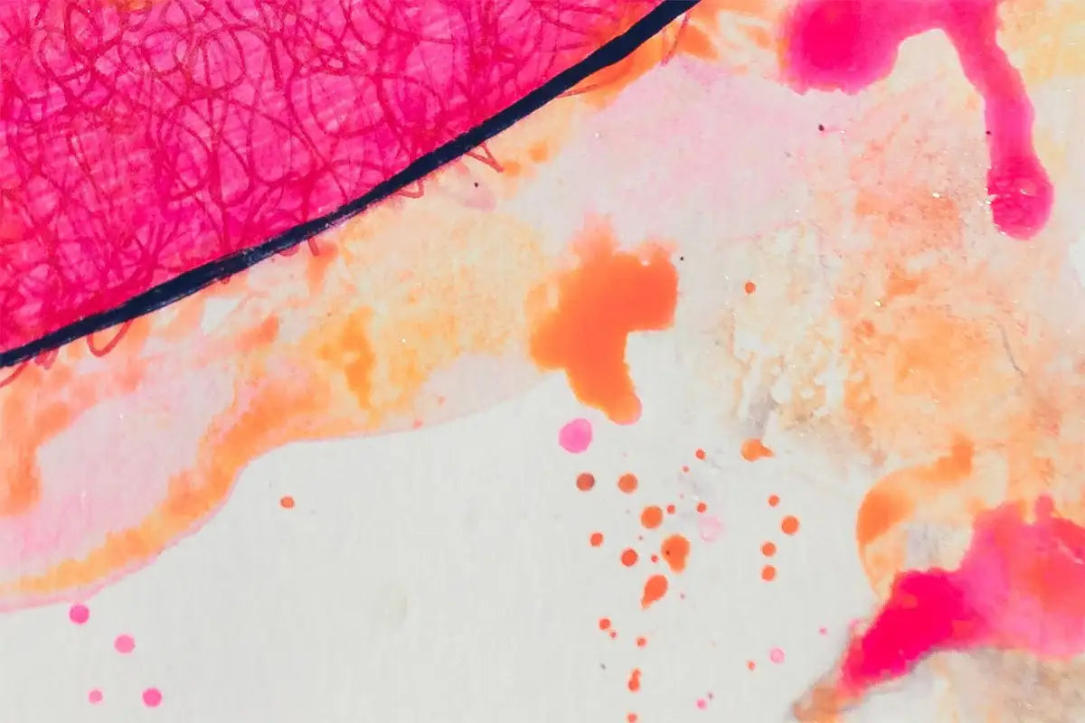 Lama's Lips (French Fancy) - Original by artist Louise Dear - Wyecliffe Galleries