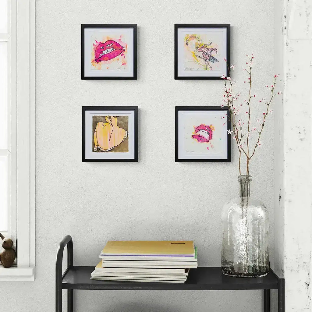 YumYum (French Fancy) - Original by artist Louise Dear - Wyecliffe Galleries