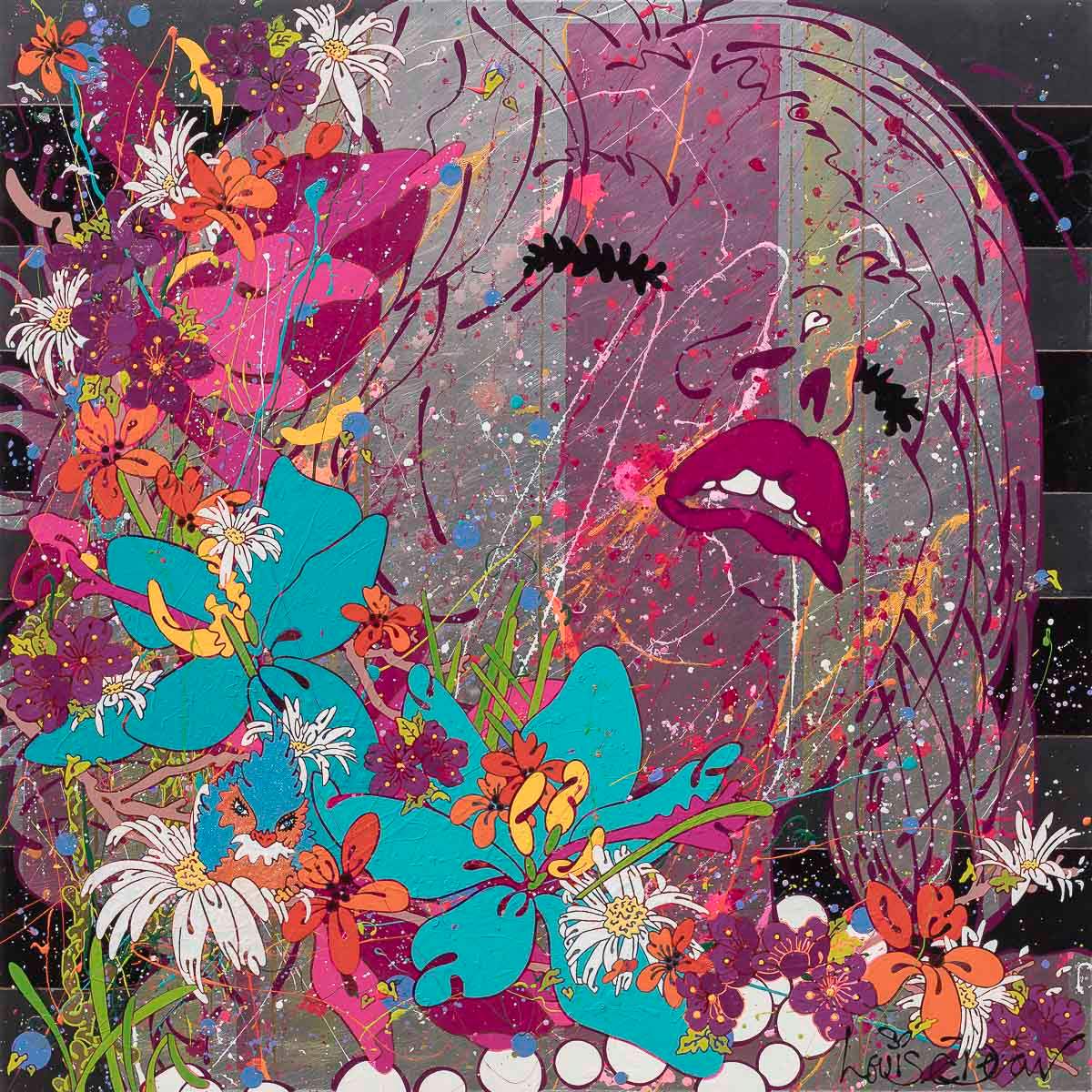 Love Drunk - Original by artist Louise Dear - Wyecliffe Galleries