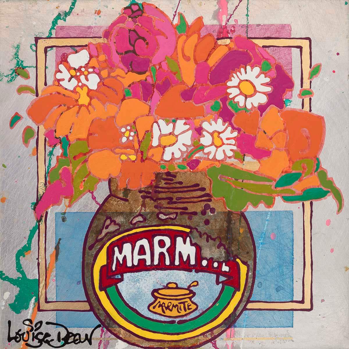 Marmite I - Original Sketch - SOLD by artist Louise Dear - Wyecliffe Galleries