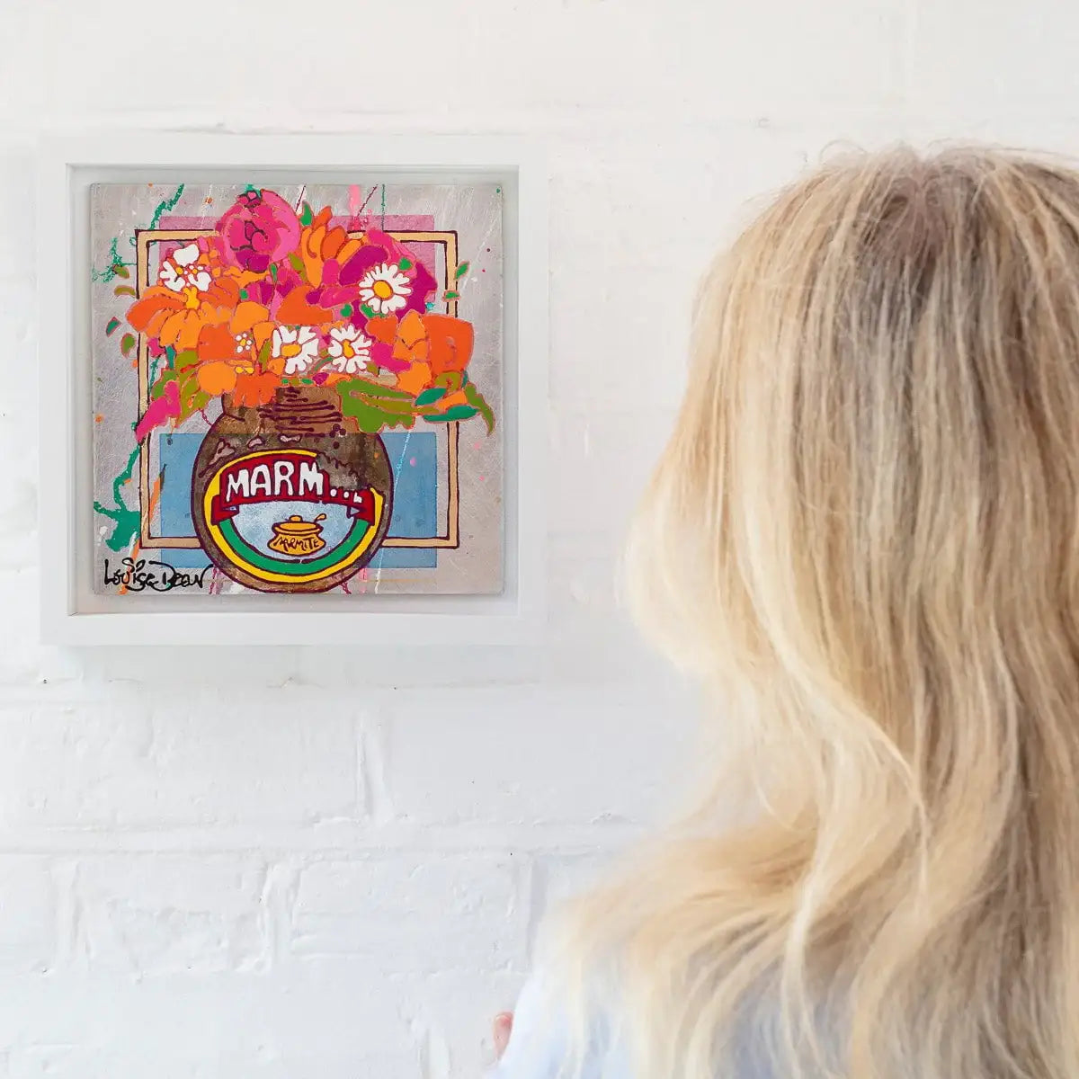 Marmite I - Original Sketch - SOLD by artist Louise Dear - Wyecliffe Galleries