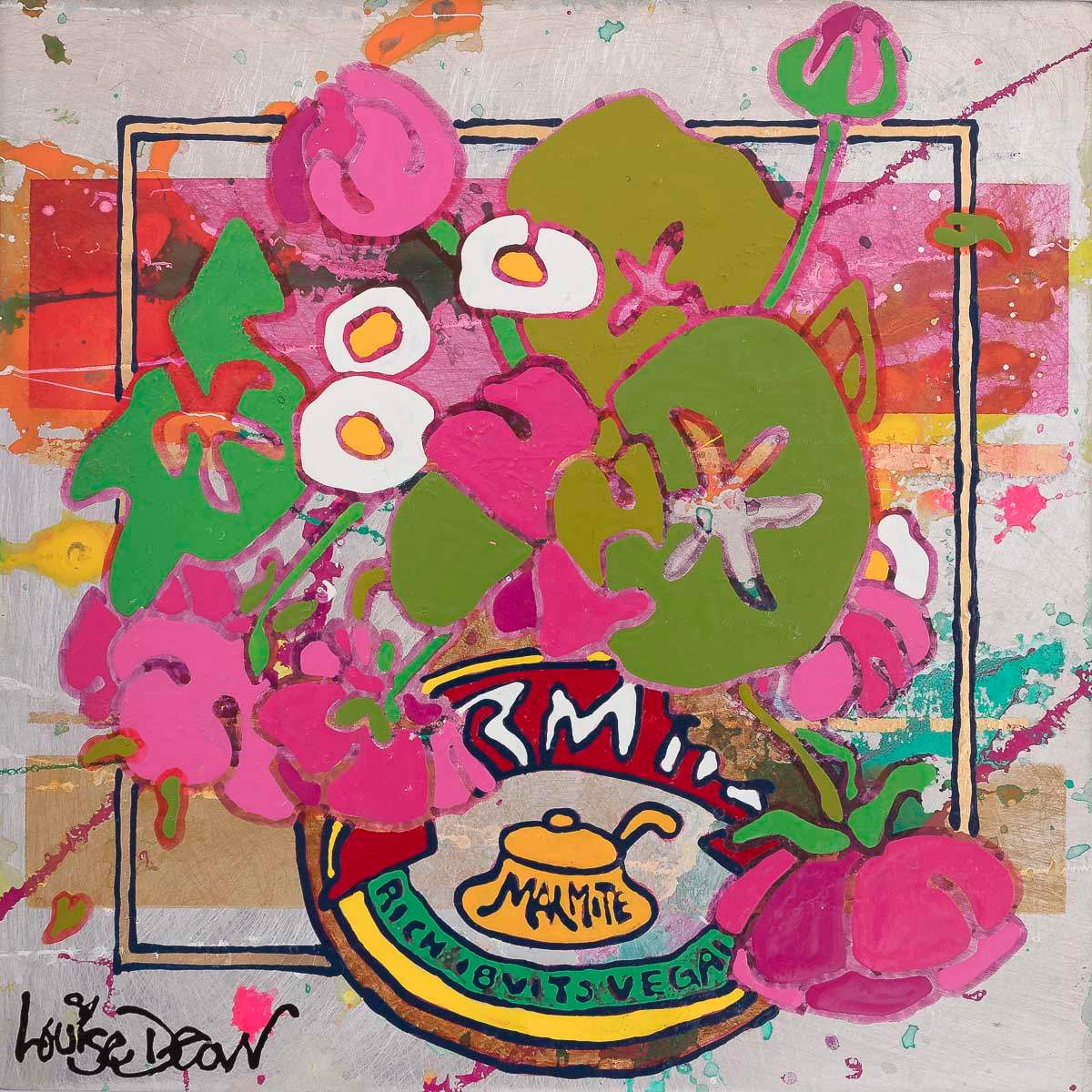 Marmite II - Original Sketch - SOLD by artist Louise Dear - Wyecliffe Galleries