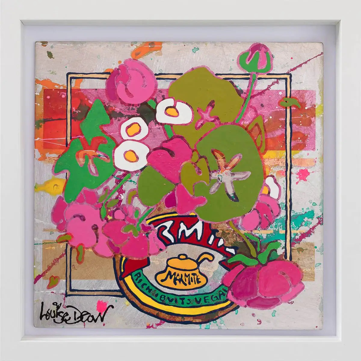 Marmite II - Original Sketch - SOLD by artist Louise Dear - Wyecliffe Galleries