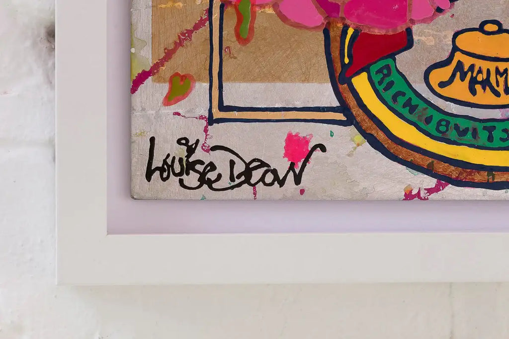 Marmite II - Original Sketch - SOLD by artist Louise Dear - Wyecliffe Galleries