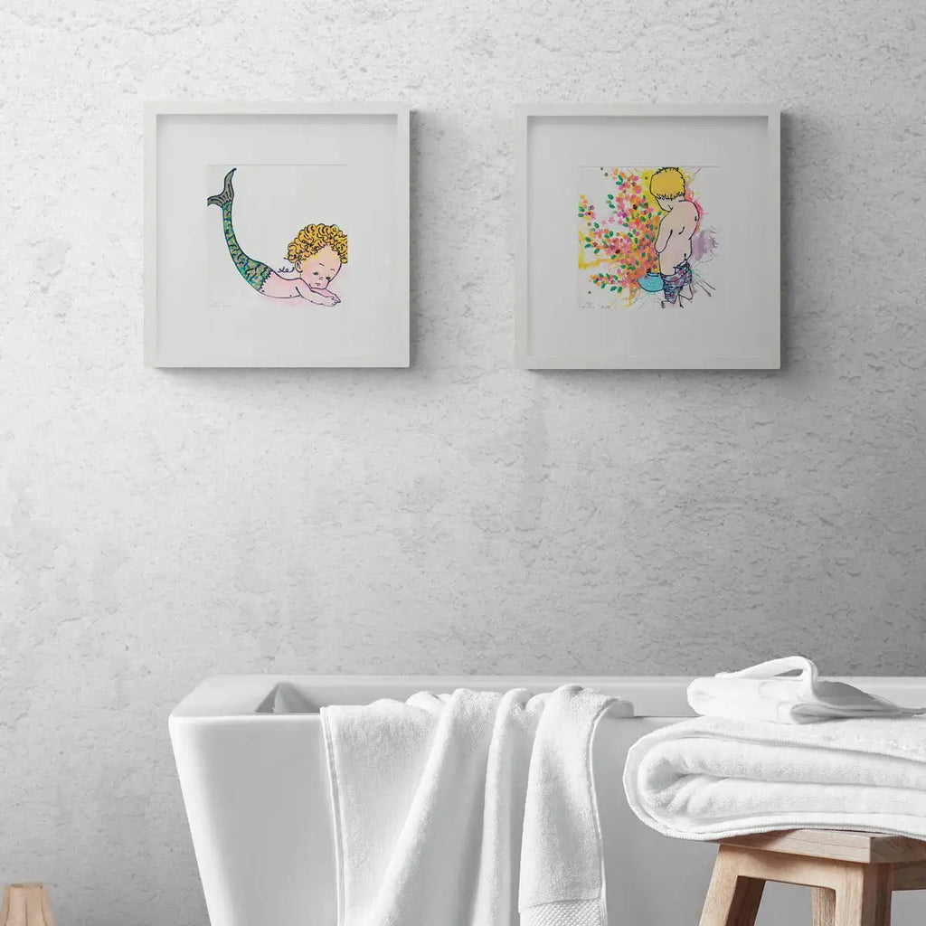 Tinkle (French Fancy) - Original - SOLD by artist Louise Dear - Wyecliffe Galleries