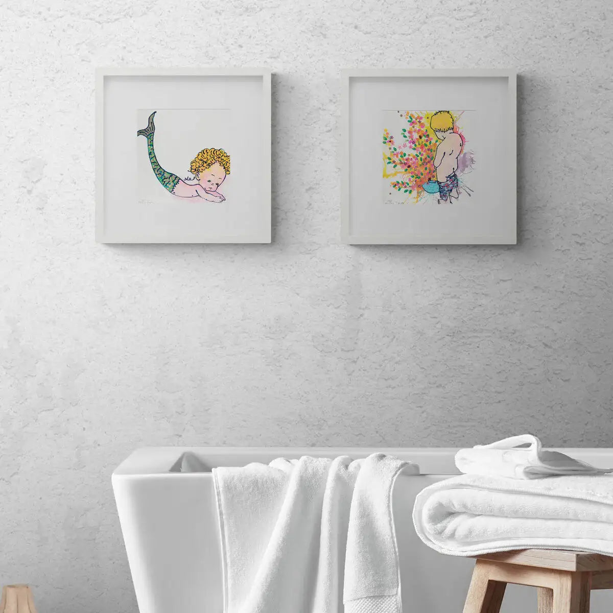 Tinkle (French Fancy) - Original - SOLD by artist Louise Dear - Wyecliffe Galleries