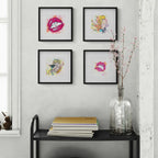 True Love (French Fancy) - Original - SOLD by artist Louise Dear - Wyecliffe Galleries