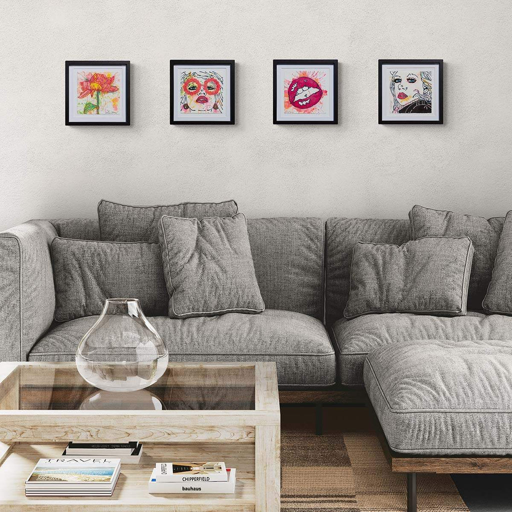 Peonie (French Fancy) - Original by artist Louise Dear - Wyecliffe Galleries