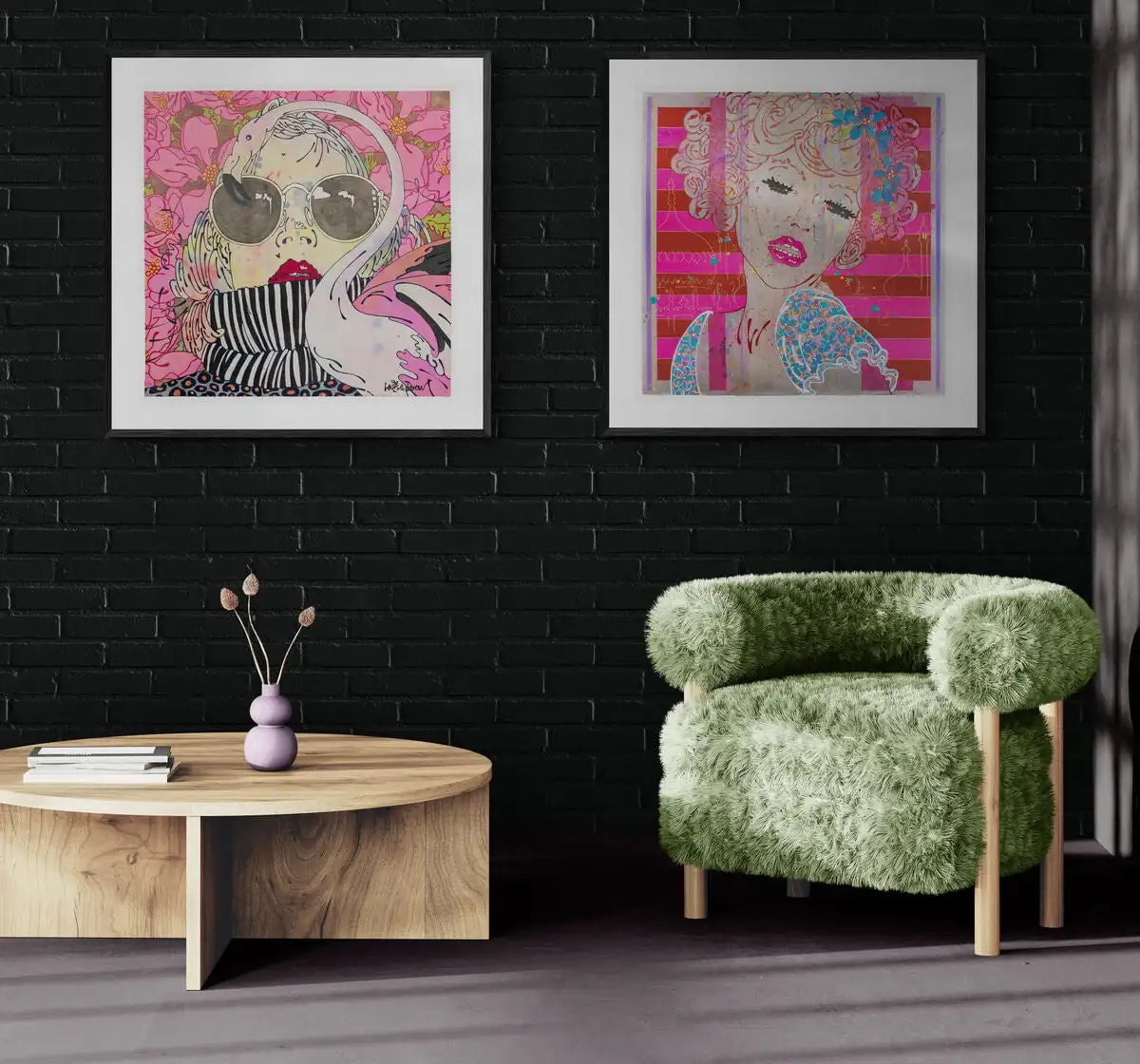 My Brighton Belle - Edition by artist Louise Dear - Wyecliffe Galleries