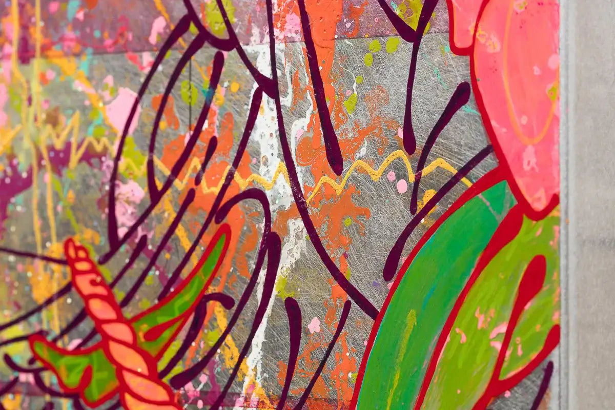 My Brown Eyes Blue - Original by artist Louise Dear - Wyecliffe Galleries