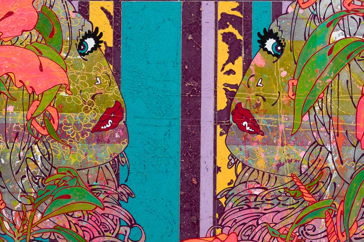 My Brown Eyes Blue - Original by artist Louise Dear - Wyecliffe Galleries