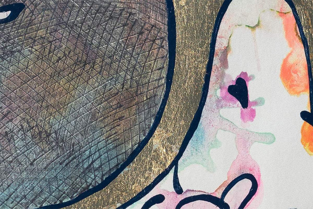 My Sunshine (French Fancy) - Original by artist Louise Dear - Wyecliffe Galleries