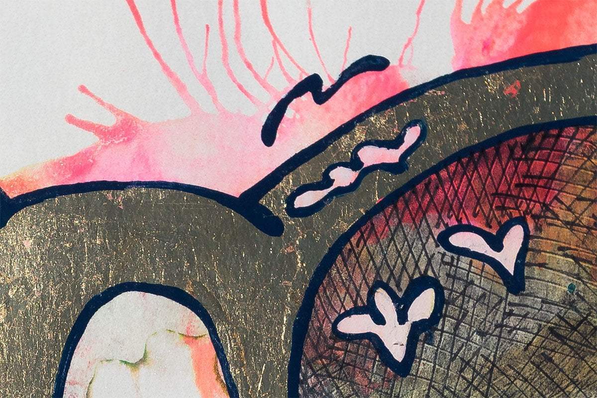 My Sunshine (French Fancy) - Original by artist Louise Dear - Wyecliffe Galleries