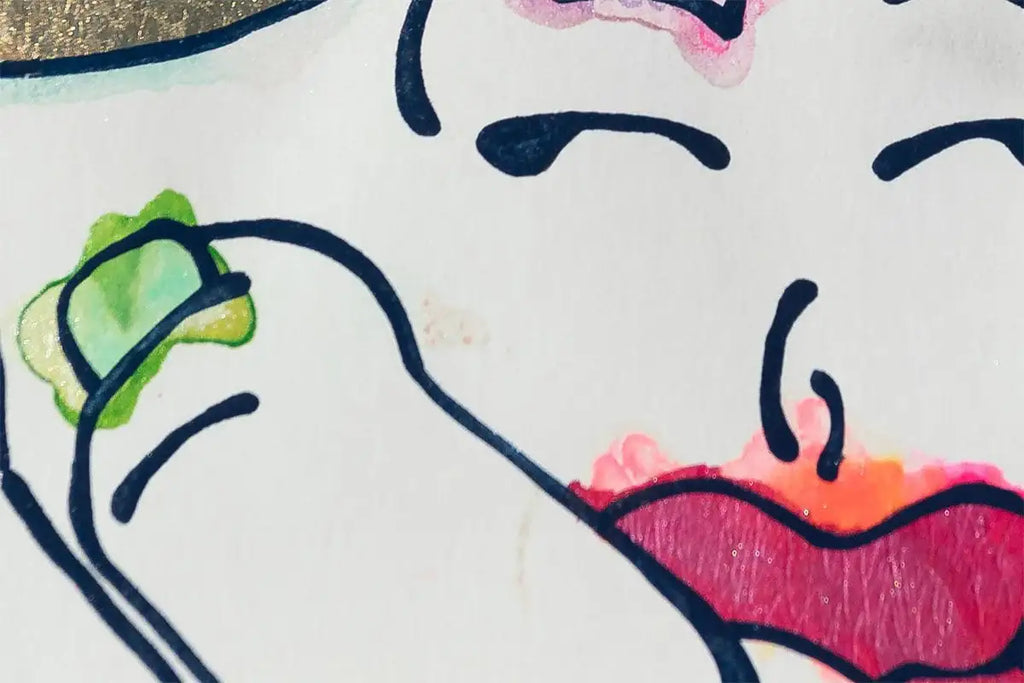 My Sunshine (French Fancy) - Original by artist Louise Dear - Wyecliffe Galleries