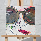 My Sunshine (French Fancy) - Original by artist Louise Dear - Wyecliffe Galleries