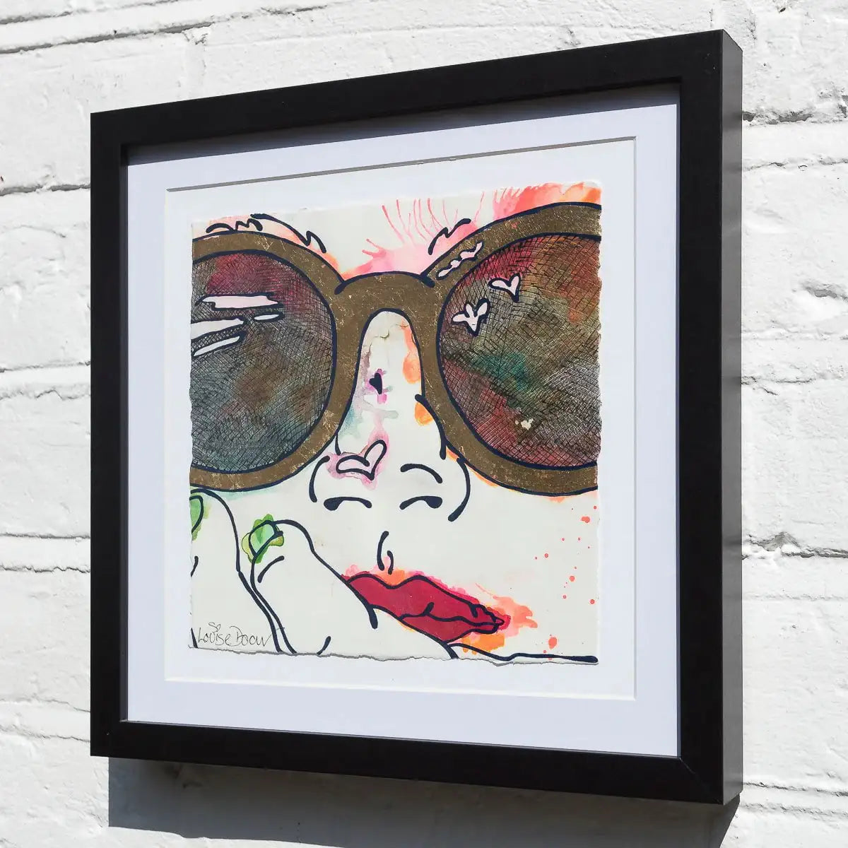 My Sunshine (French Fancy) - Original by artist Louise Dear - Wyecliffe Galleries