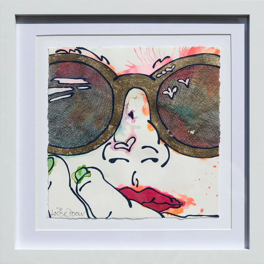 My Sunshine (French Fancy) - Original by artist Louise Dear - Wyecliffe Galleries