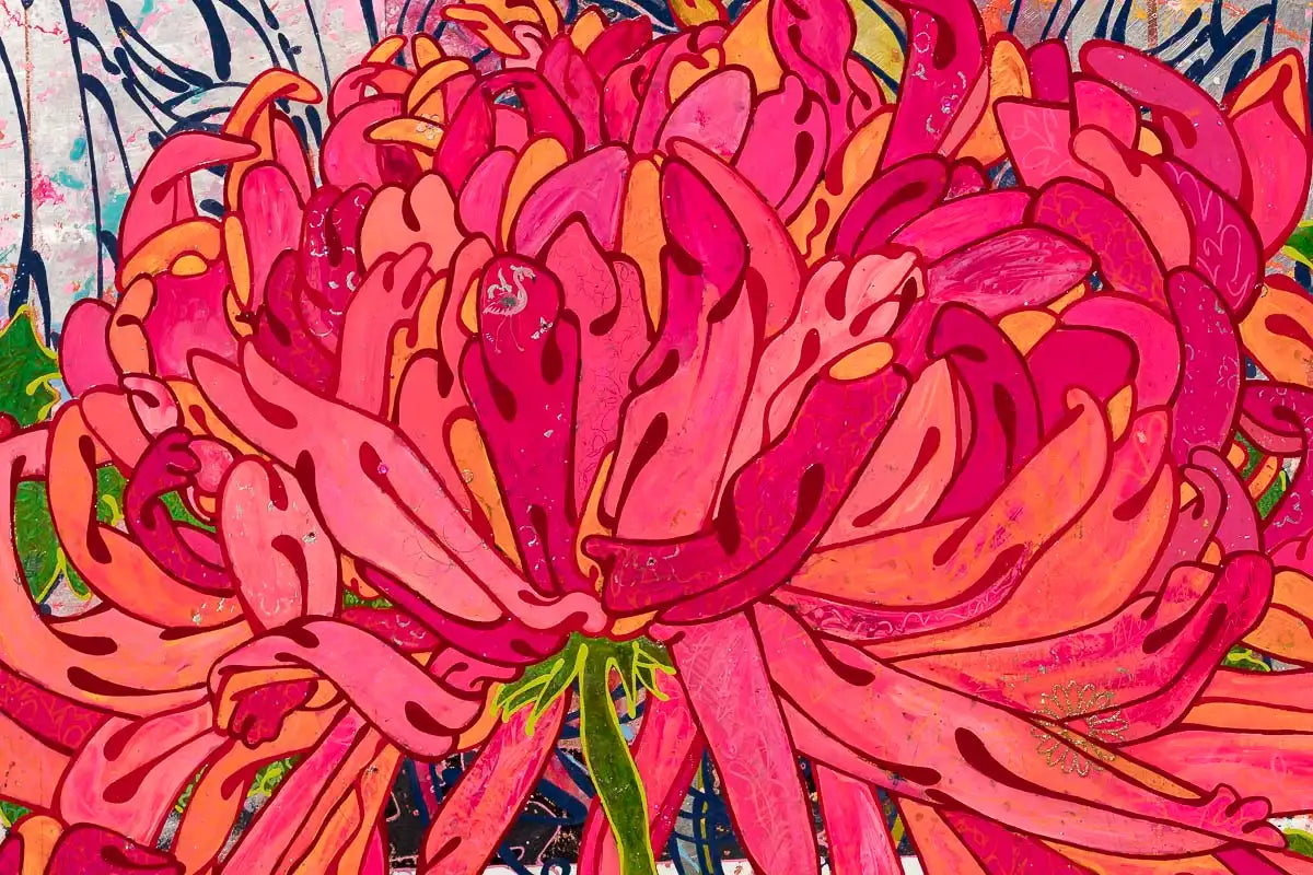 Non No Nanette - Original by artist Louise Dear - Wyecliffe Galleries