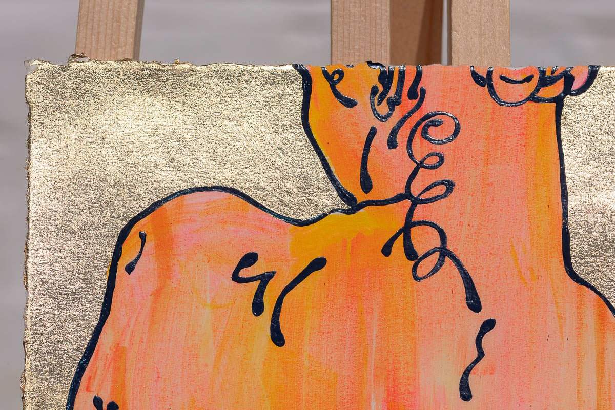 Nude - After Egon - Original Louise Dear