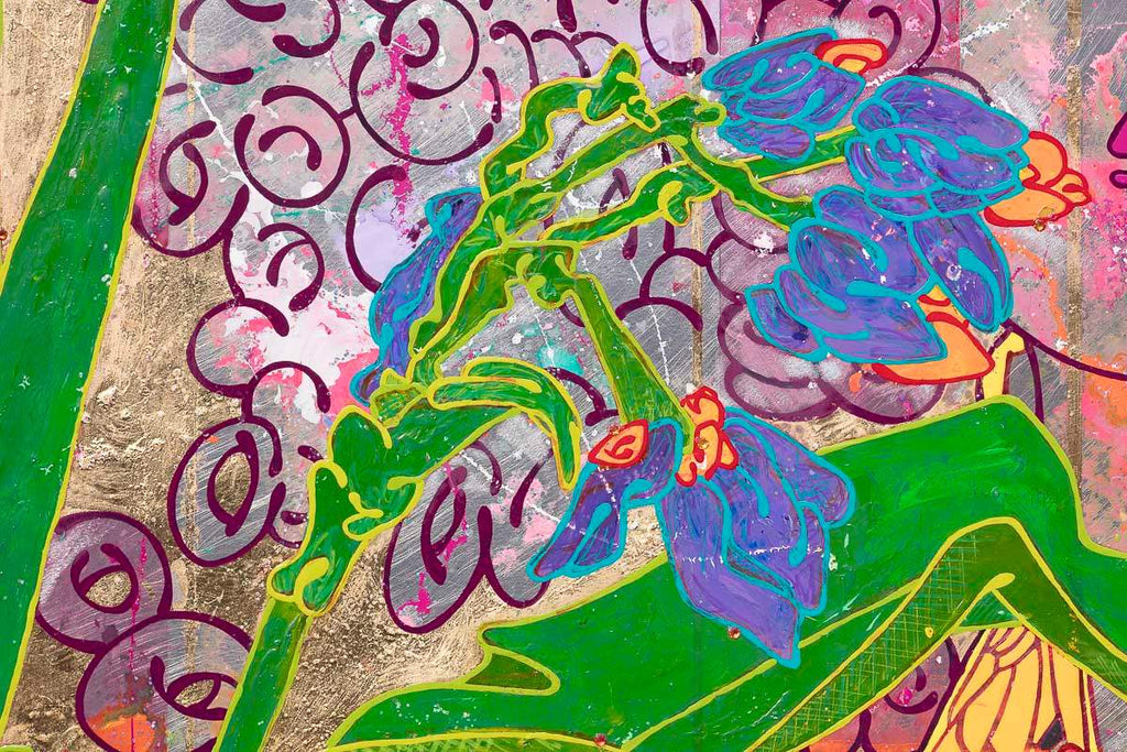 Oui Oui Cherie - Original by artist Louise Dear - Wyecliffe Galleries