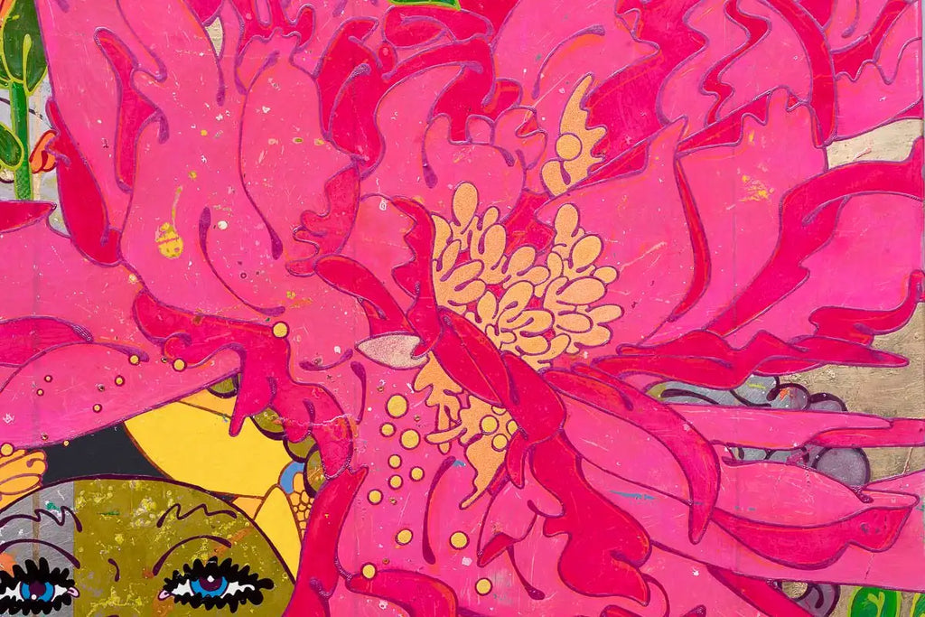 Oui Oui Cherie - Original by artist Louise Dear - Wyecliffe Galleries