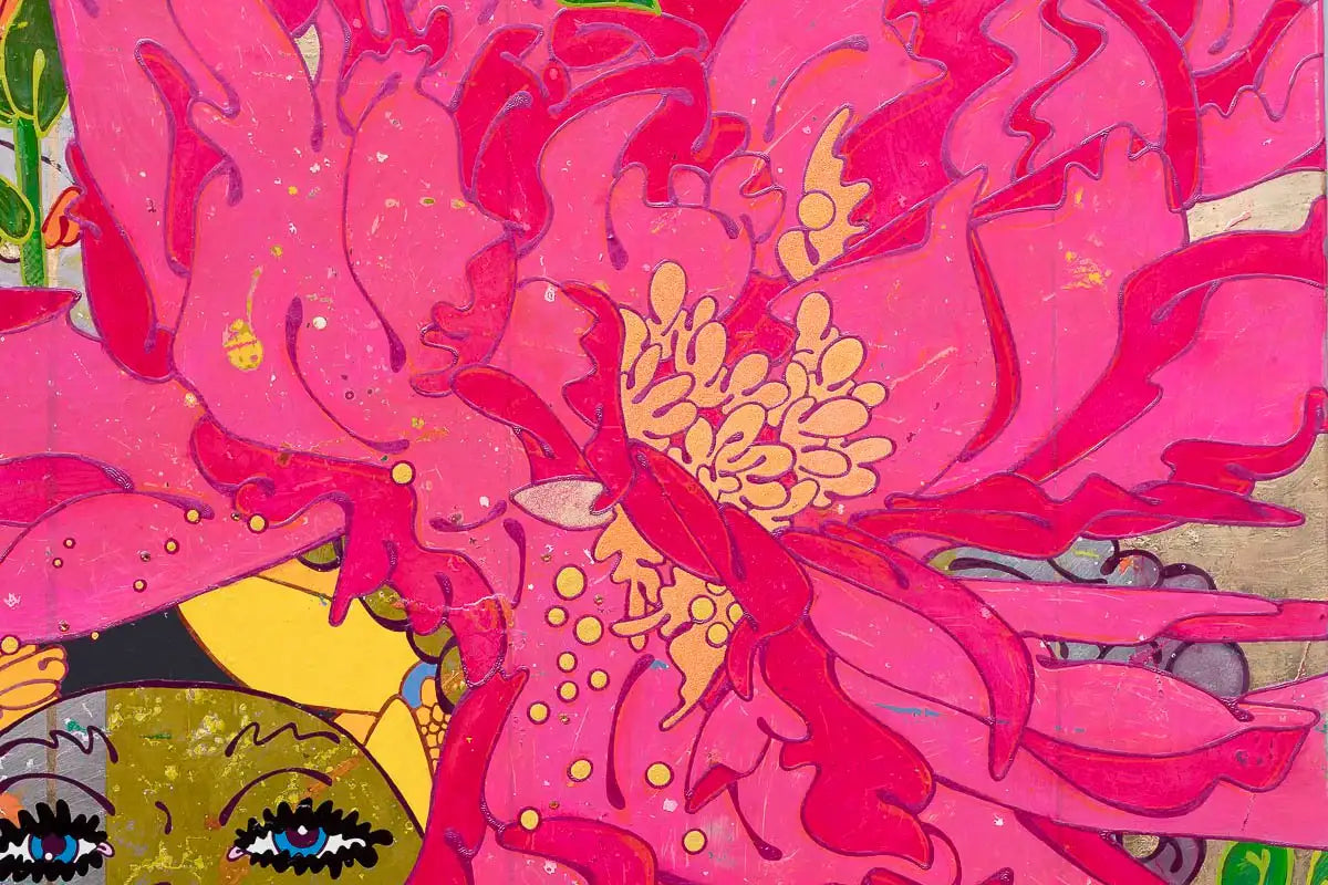 Oui Oui Cherie - Original by artist Louise Dear - Wyecliffe Galleries