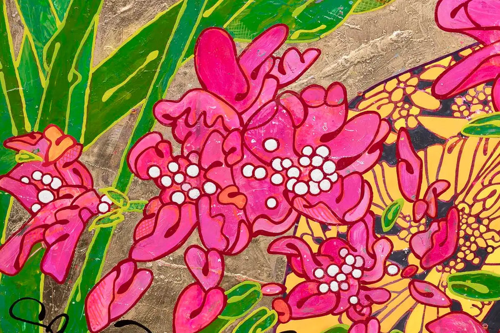 Oui Oui Cherie - Original by artist Louise Dear - Wyecliffe Galleries