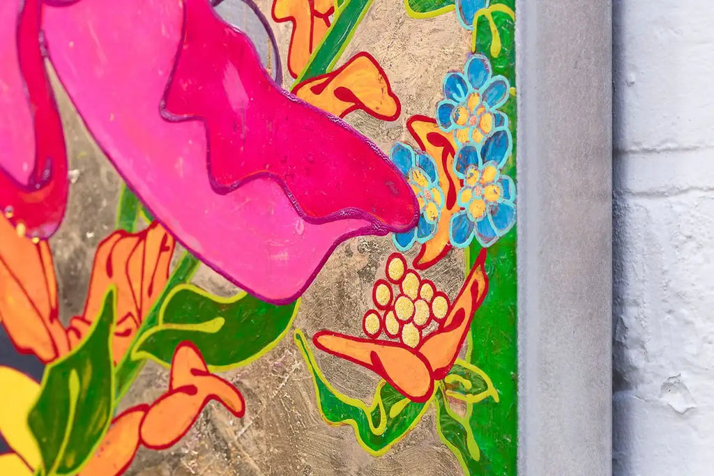 Oui Oui Cherie - Original by artist Louise Dear - Wyecliffe Galleries