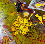 Oui Oui Cherie - Original by artist Louise Dear - Wyecliffe Galleries