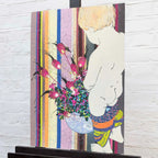 P Peonie - Edition by artist Louise Dear - Wyecliffe Galleries