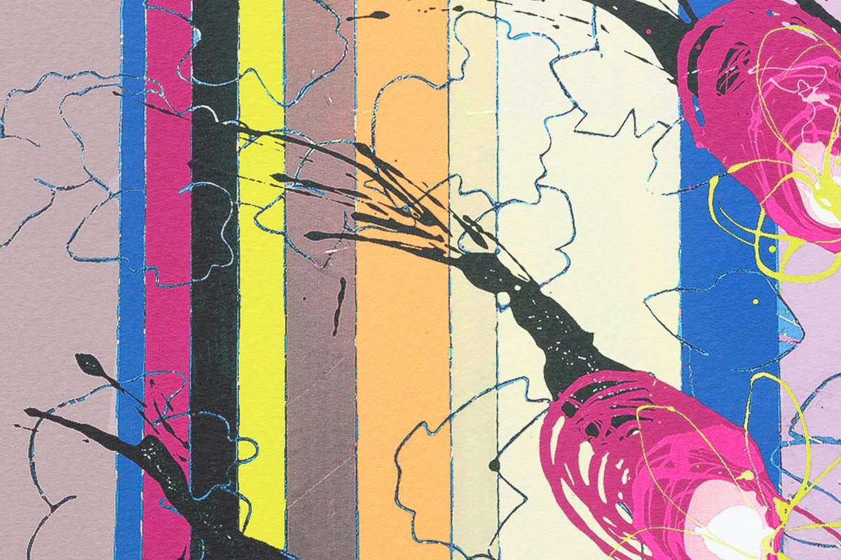 P Peonie - Edition by artist Louise Dear - Wyecliffe Galleries