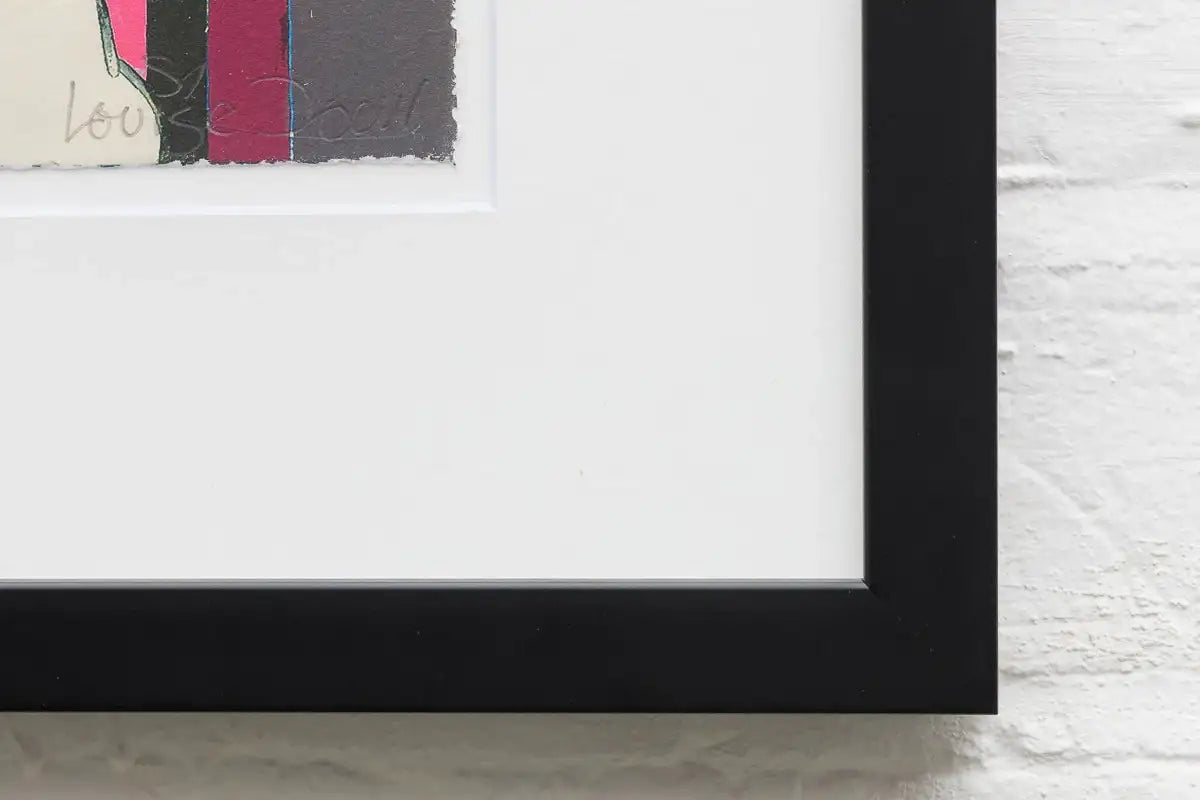 P Peonie - Edition by artist Louise Dear - Wyecliffe Galleries