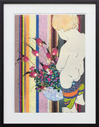 P Peonie - Edition by artist Louise Dear - Wyecliffe Galleries