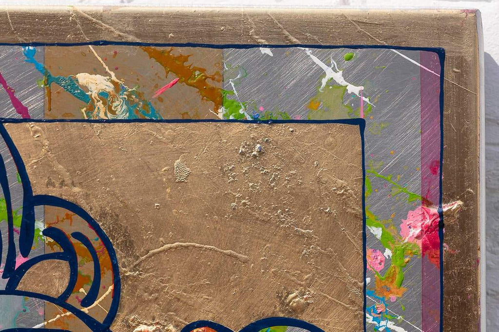 Swing from the Chandelier - Original by artist Louise Dear - Wyecliffe Galleries