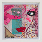 Swing From The Chandelier - Original Sketch by artist Louise Dear - Wyecliffe Galleries