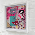 Swing From The Chandelier - Original Sketch by artist Louise Dear - Wyecliffe Galleries