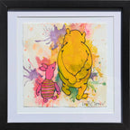 The BFF's (French Fancy) - Original - SOLD by artist Louise Dear - Wyecliffe Galleries
