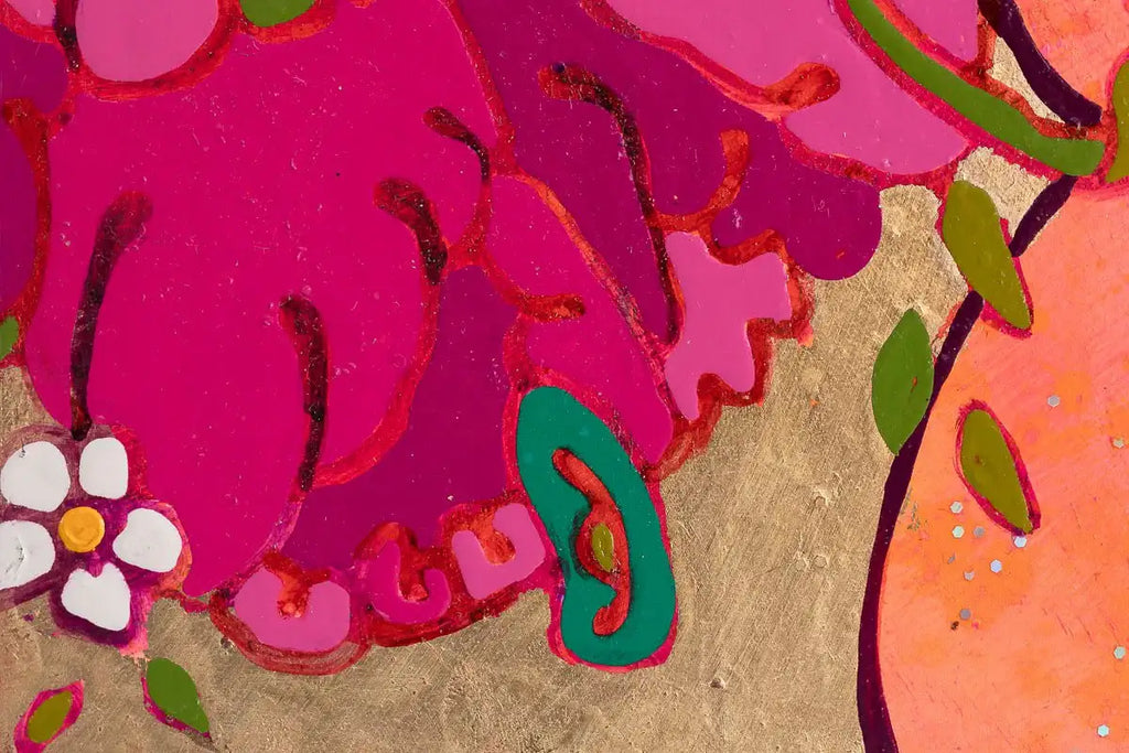 The Love Affair - Original Sketch by artist Louise Dear - Wyecliffe Galleries