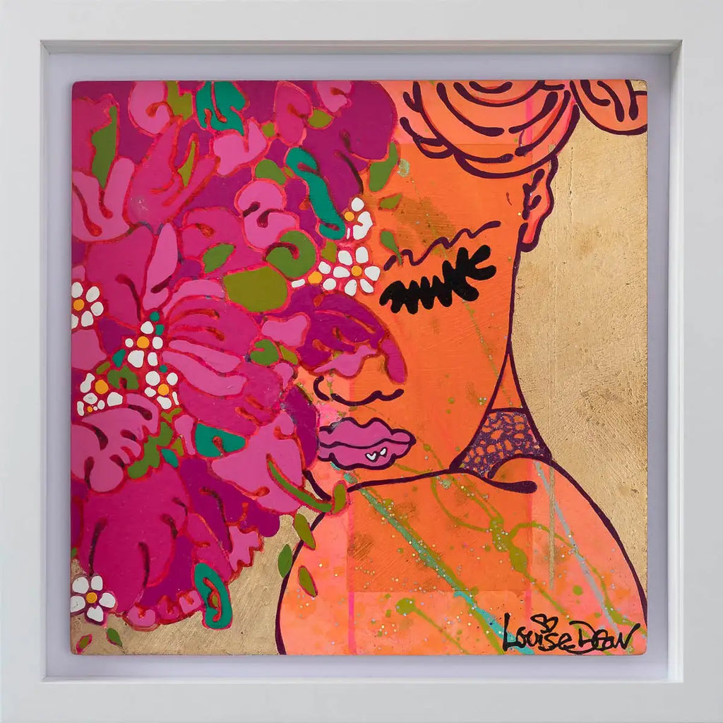 The Love Affair - Original Sketch by artist Louise Dear - Wyecliffe Galleries