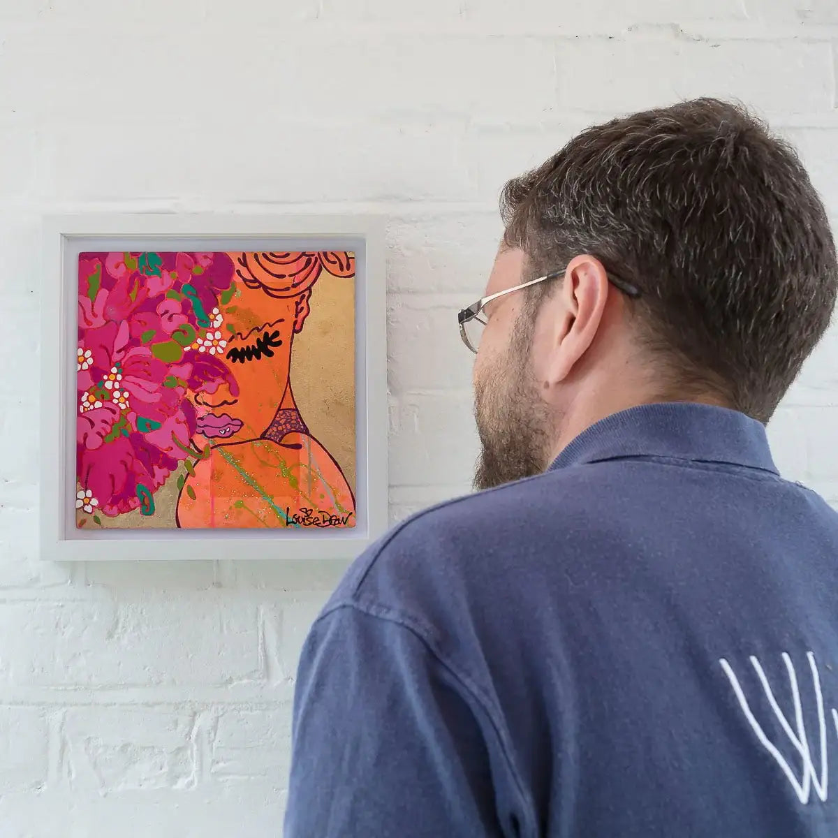 The Love Affair - Original Sketch by artist Louise Dear - Wyecliffe Galleries