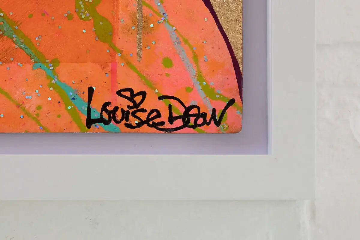 The Love Affair - Original Sketch by artist Louise Dear - Wyecliffe Galleries